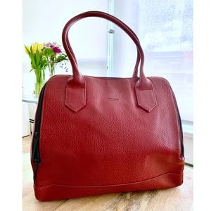 Matt & Nat | Red Vegan Leather Tote Purse